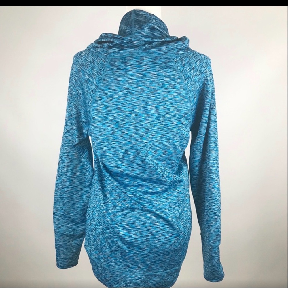 Athleta Tranquility Pullover in Space Dye Blue - Picture 2 of 7